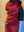 Burgundy Velour Linen Maxi Dress