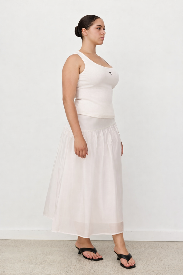 White Atelier Maxi Skirt