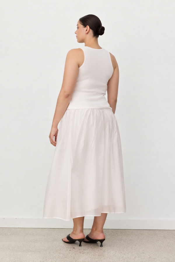 White Atelier Maxi Skirt