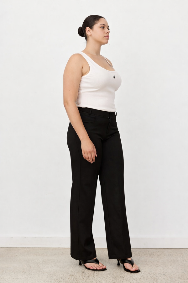 Black Marcel Tailored Pants