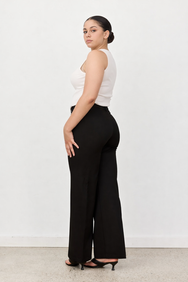 Black Marcel Tailored Pants