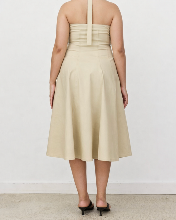 Sage Renata Denim Midi Dress