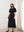 Black Air Linen Maxi Dress