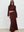 Brown Celeste Linen Long Sleeve Top