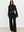 Black Celeste Linen Long Sleeve Top