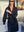 Black Nera Linen Mini Dress