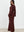 Brown Celeste Linen Long Sleeve Top