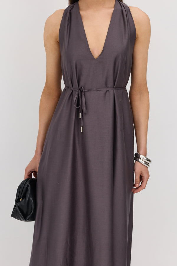 Charcoal Mila Maxi Dress