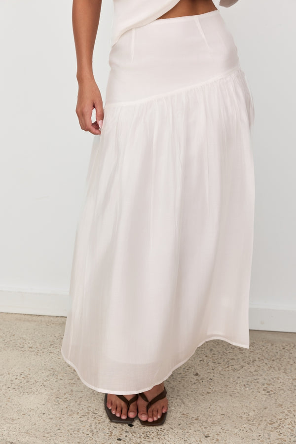 White Atelier Maxi Skirt