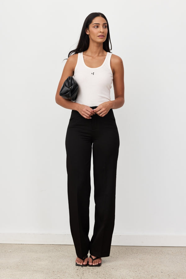 White MODI Logo Tank