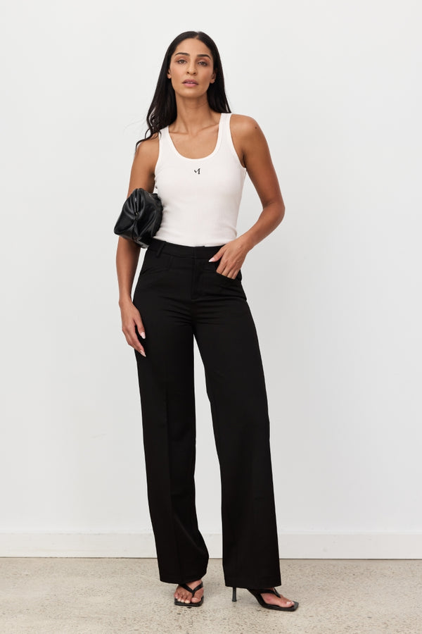 Black Marcel Tailored Pants