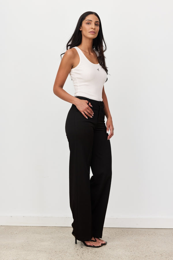 Black Marcel Tailored Pants