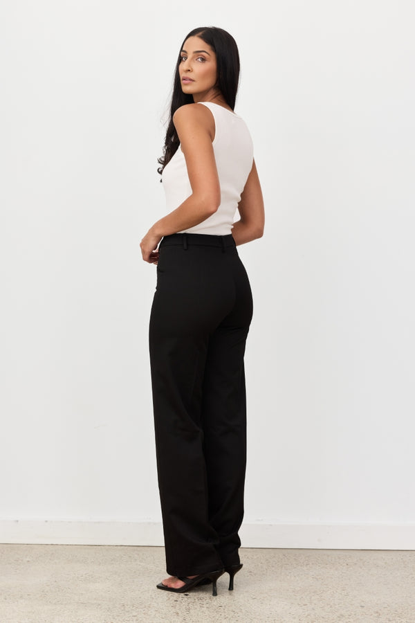Black Marcel Tailored Pants
