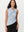 Sky Blue Lune Asymmetrical Sleeveless Top