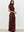 Brown Velour Linen Maxi Dress